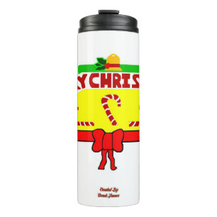 Christmas Greetings Thermal Tumbler