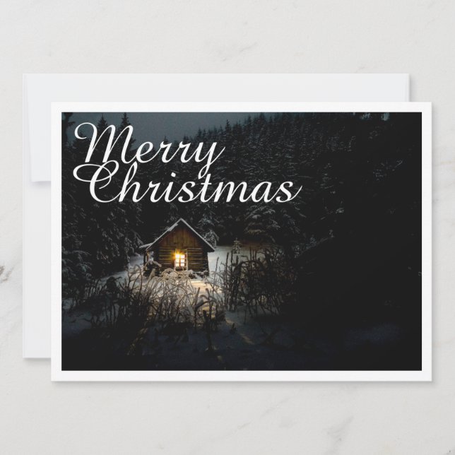 Christmas Greetings with Witch House (Front)