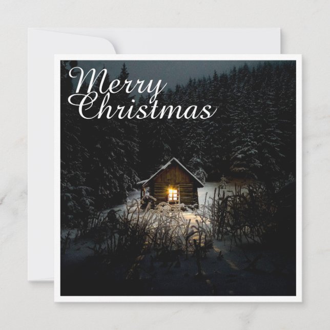 Christmas Greetings with Witch House (Front)