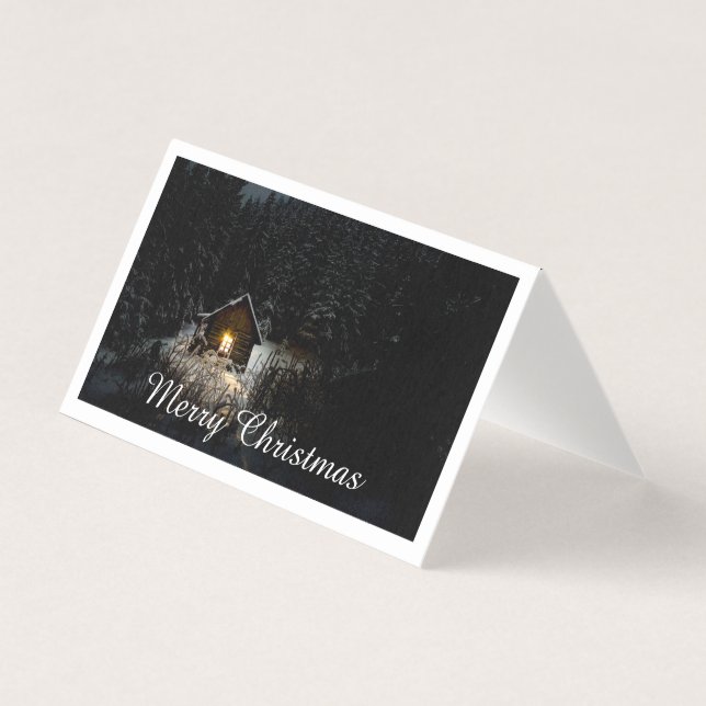 Christmas Greetings with Witch House (Front)