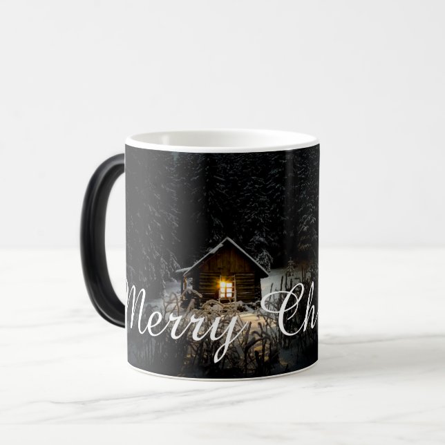 Christmas Greetings with Witch House Magic Mug (Front Left)