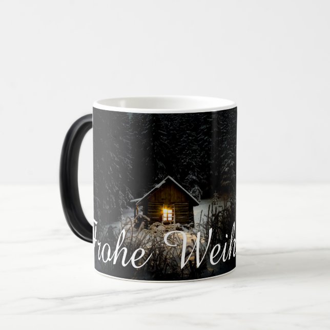 Christmas Greetings with Witch House Magic Mug (Front Left)