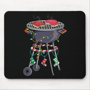 Christmas Grill Design For Holiday Themed Christma Mouse Pad