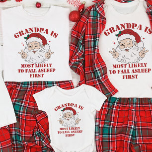 Christmas Group Most Likely To Custom Funny Santa T-Shirt