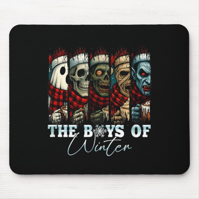 Christmas Halloween Creepmas Friends Horror Xmas C Mouse Pad (Front)