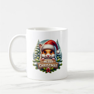 Christmas Hamster Coffee Mug