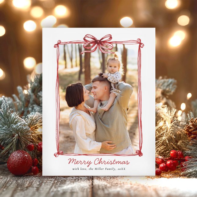 Christmas Hand Drawn Holiday Postcard (Creator Uploaded)