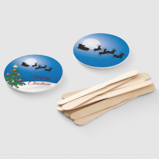 Christmas Hand Fan
