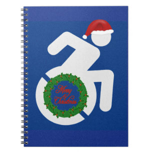 Christmas Handicapped Notebook