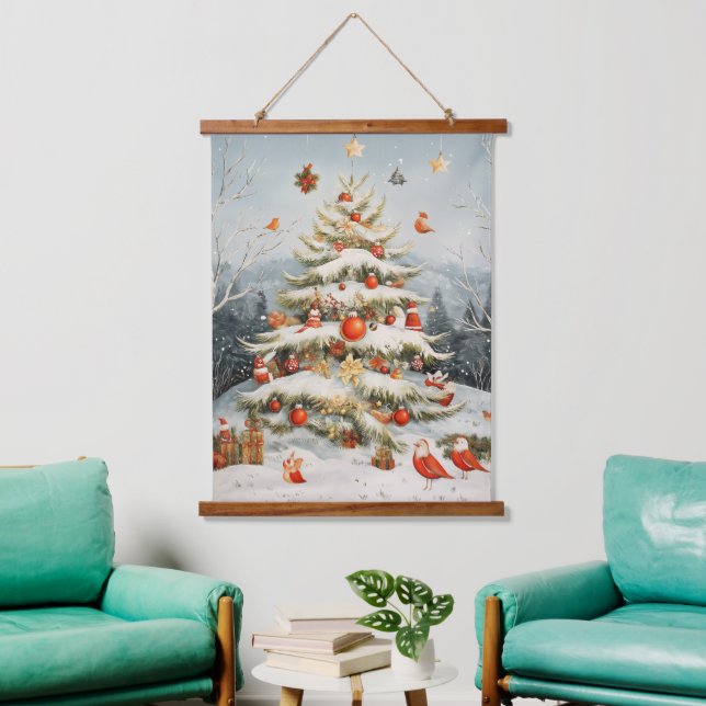 Christmas Hanging Tapestry (Living Room)