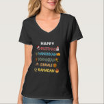 Christmas Hanukkah Kwanzaa Diwali Ramadan T-Shirt<br><div class="desc">Christmas Hanukkah Kwanzaa Diwali Ramadan</div>