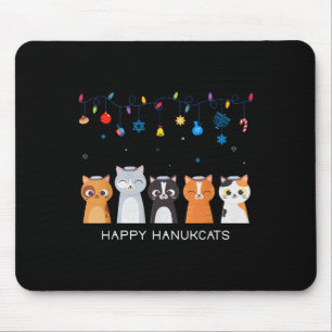 Christmas Hanukkah Menorah Store Ugly Hanukkah Swe Mouse Pad