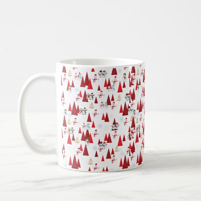 Christmas Happiness Coffee Mug (Left)
