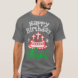 Christmas Happy Birthday Jesus Pajama Holiday Part T-Shirt