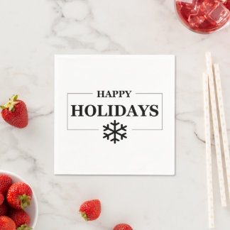 Christmas Happy Holiday Custom Gift Merry Xmas Napkin