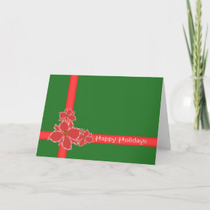 Christmas-Happy Holidays-DIY Holiday Card