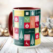 Christmas Happy Holidays Modern Family Name