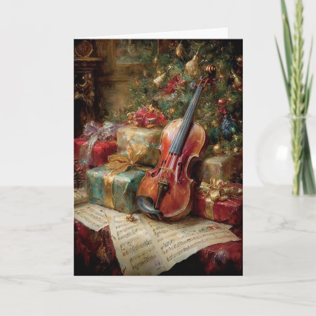 Christmas Harmony Holiday Card (Front)