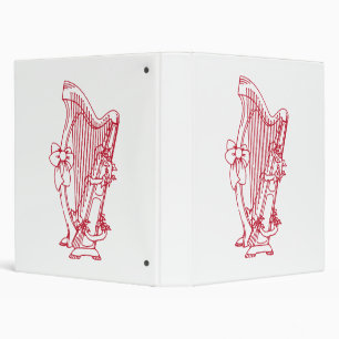 Christmas Harp Binder