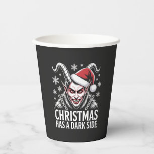 Christmas Has a Dark Side Paper Cups
