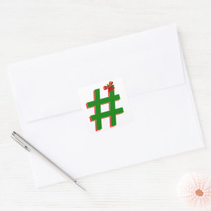 #Christmas #HASHTAG - Hash Tag Symbol