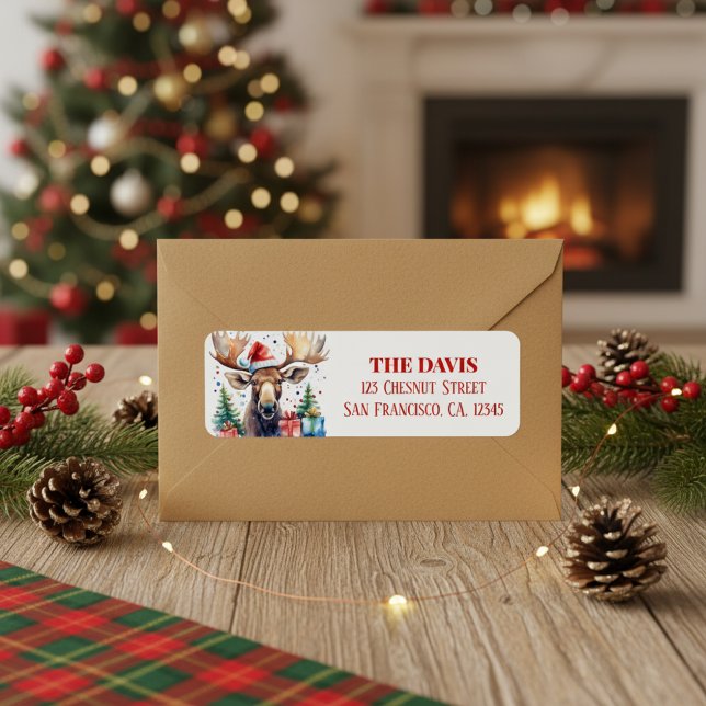 Christmas Hat Festive Moose (Creator Uploaded)