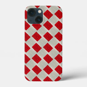 Christmas hat pattern iPhone 13 mini case