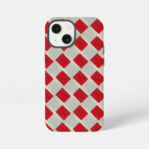 Christmas hat pattern iPhone 13 mini case