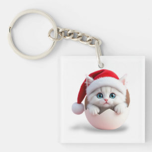 Christmas Hatchling Keychain