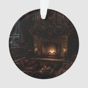 Christmas Hearth Garland Hall Ornament