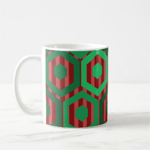 Christmas Hexagons Coffee Mug