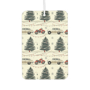 Christmas Highway Rearview Style Air Freshener