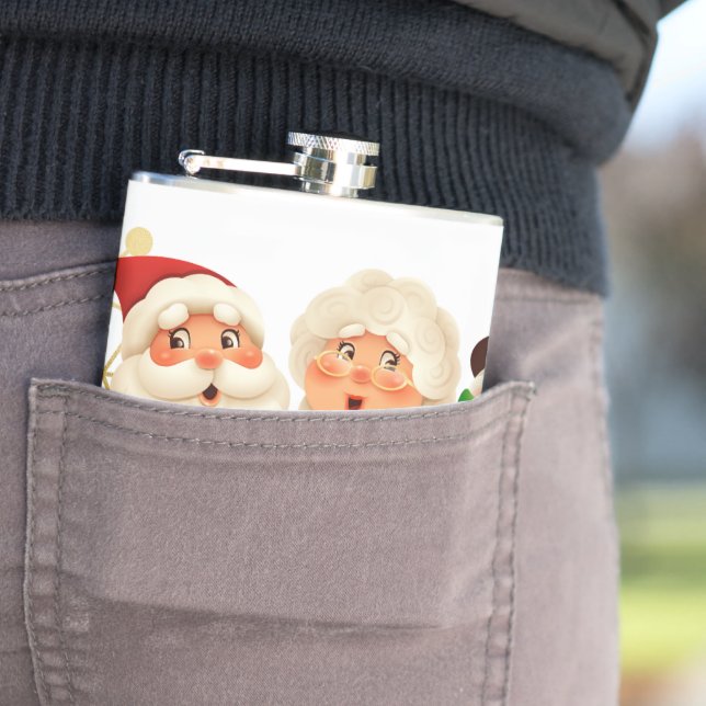 Christmas Hip Flask (In Situ)