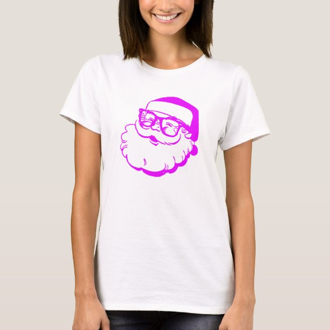 Christmas Hipster T-Shirt (Front)
