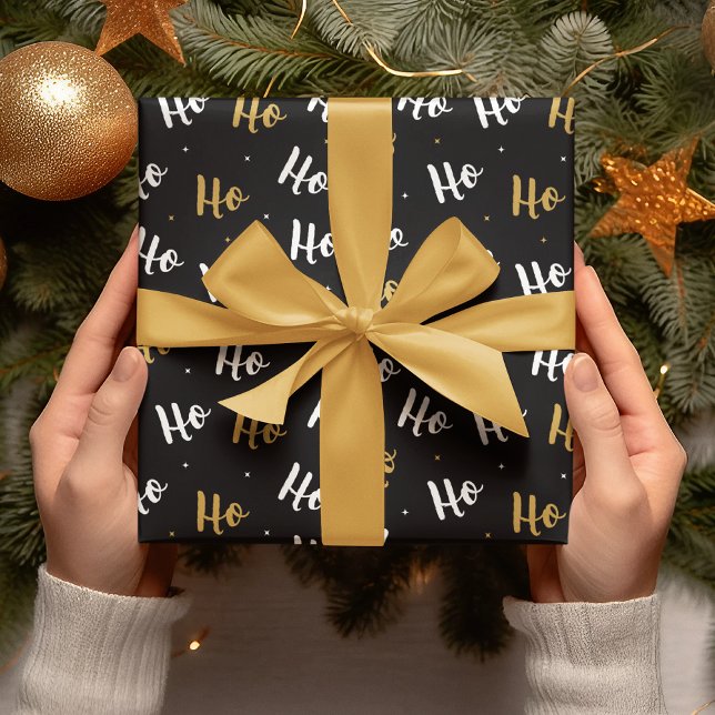 Christmas Ho Ho Ho | Holidays Wrapping Paper (Creator Uploaded)
