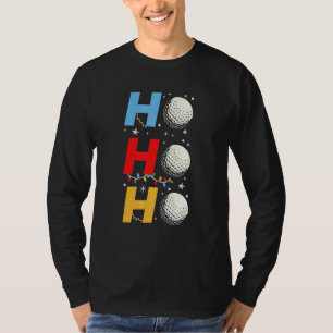 Christmas Ho Ho Ho Santa Reindeer Golf Pajama for T-Shirt