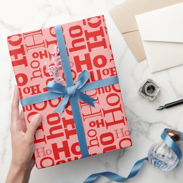 Christmas Ho ho ho  Wrapping Paper (Gifting)
