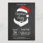 Christmas Holiady Party Invitation Santa Claus<br><div class="desc">Christmas Holiday Party Invitation. Christmas Dinner Holiday Party Invitation. Christmas Floral Flowers Wreath. Santa Claus. Chalkboard Background. For further customization,  please click the "Customize it" button and use our design tool to modify this template.</div>