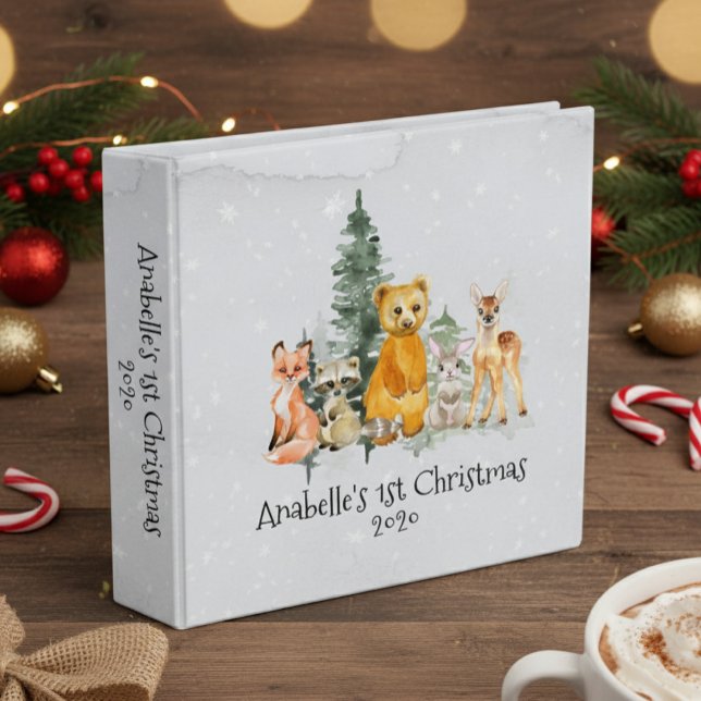 Christmas Holiday Baby's 1st Christmas Album Photo Binder (Creator Uploaded)