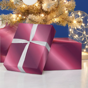 Christmas Holiday Birthday Party Glossy Gift Wrapping Paper