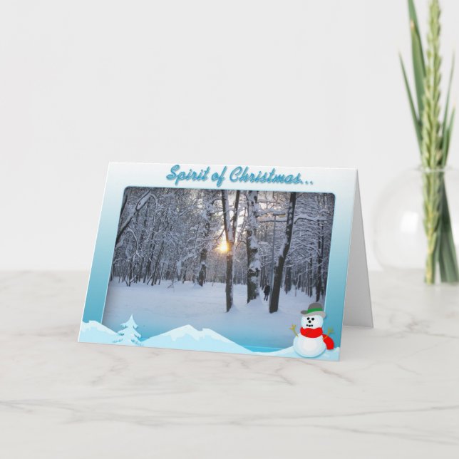 Christmas Holiday Card (Front)