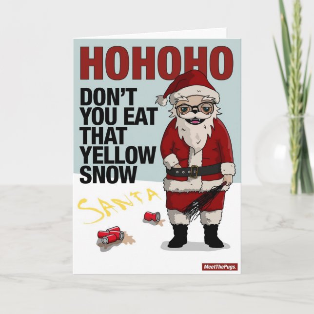 CHRISTMAS HOLIDAY CARD (Front)