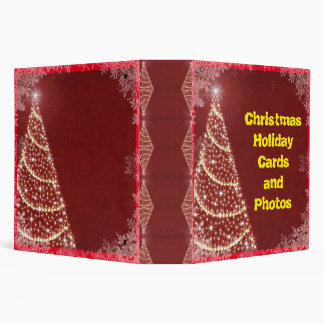 Christmas Holiday Cards and Photos keepsake album Binder