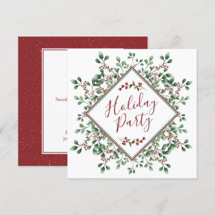 Christmas Holiday Celebration - Party - Invitation