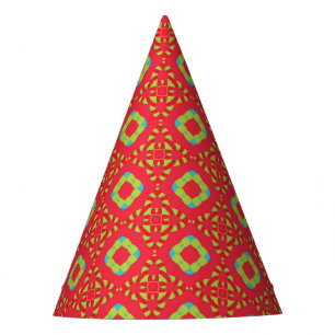 Christmas Holiday Charm Pattern 01 -  Party Hat