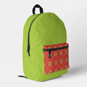 Christmas Holiday Charm Pattern 01 - Printed Backpack