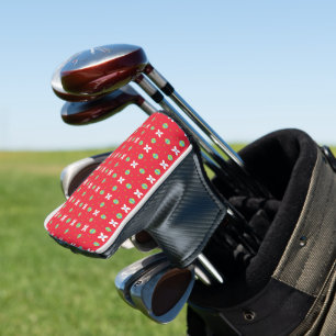 Christmas Holiday Charm Pattern 02 - Golf Head Cover