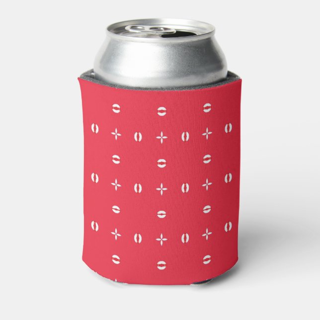Christmas Holiday Charm Pattern 09 -  Can Cooler (Can Back)