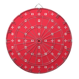 Christmas Holiday Charm Pattern 09 -  Dartboard