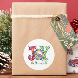 Christmas Holiday Christian Nativity Classic Round Sticker
